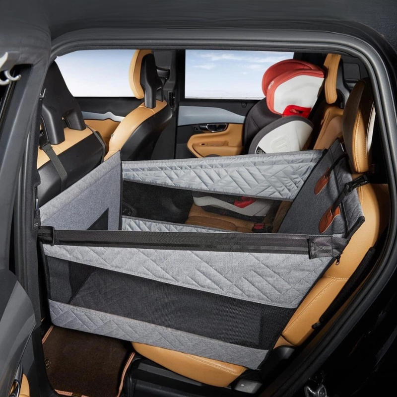 Car Seat Protector for Dogs - Nonslip, Waterproof Mat for Backseat Safety