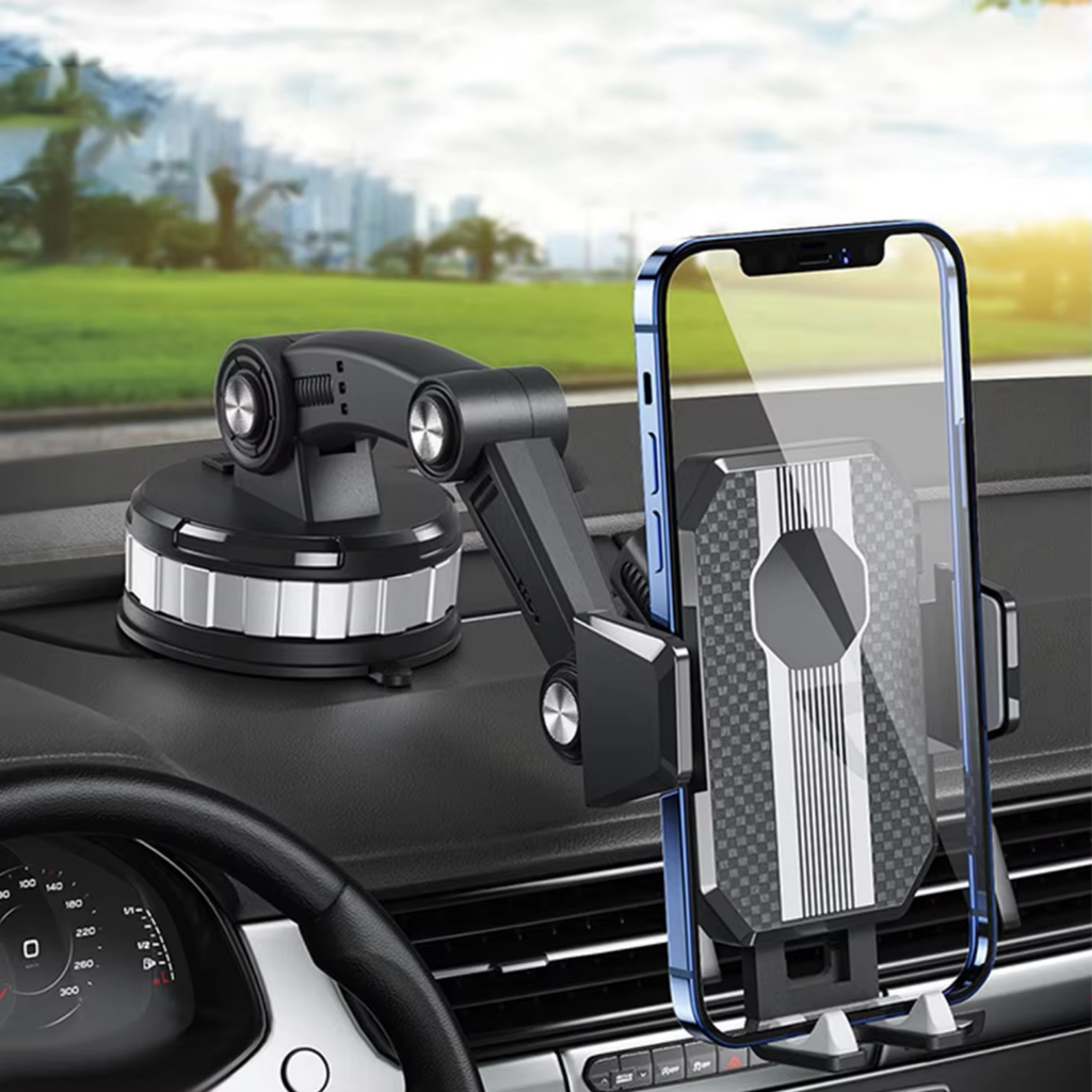 Car Phone Holder – Secure and Adjustable Mount for Safe Hands-Free Driving-Unique Casa-Unique Casa