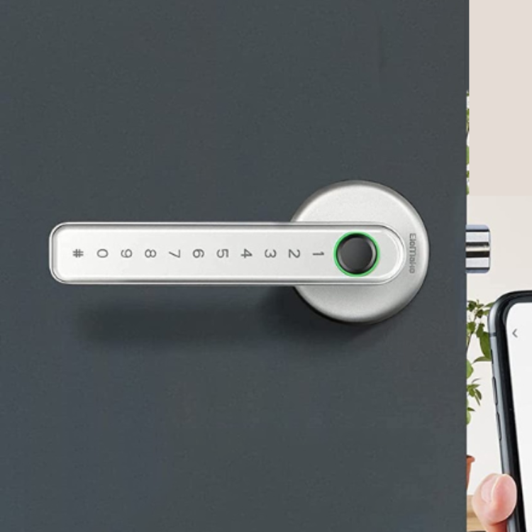 Smart Door Button with Fingerprint Scanner – Secure, Keyless Entry for Home Safety-Electronics-Unique Casa-Unique Casa
