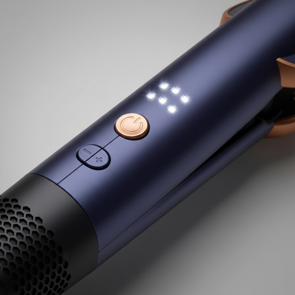 2-in-1 Hair Dryer and Straightener - Fast-Heat Styling Tool for Smooth, Effortless Hair-Straightening Brushes-Unique Casa-Unique Casa