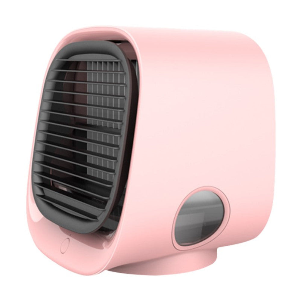 2-in-1 Portable Air Cooler and Humidifier – Compact Evaporative Cooling for Bedroom or Office-Air Cooler-Unique Casa-Pink-166x152x145 mm-Unique Casa