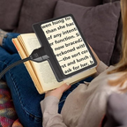 Magnifying Glass Floor Lamp – 5X Full-Page LED Light for Reading and Crafts-Full-Page 5X Magnifying Glass Book Reading Floor Lamp-Unique Casa-Unique Casa