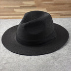 Classic Handmade Hat – Timeless Craftsmanship for Stylish and Comfortable Wear-Hats-Unique Casa-Black-54-59cm-Unique Casa