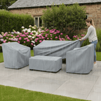 Furniture Cover – Weatherproof All-Year Protection for Outdoor and Indoor Use-Furniture Cover-Unique Casa-Silver-80x80x80 cm-Unique Casa