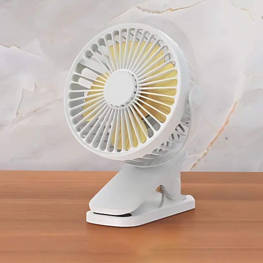 Brushless USB Clip Fan – Quiet and Efficient Cooling with Easy Attachment-Fans-Unique Casa-Unique Casa