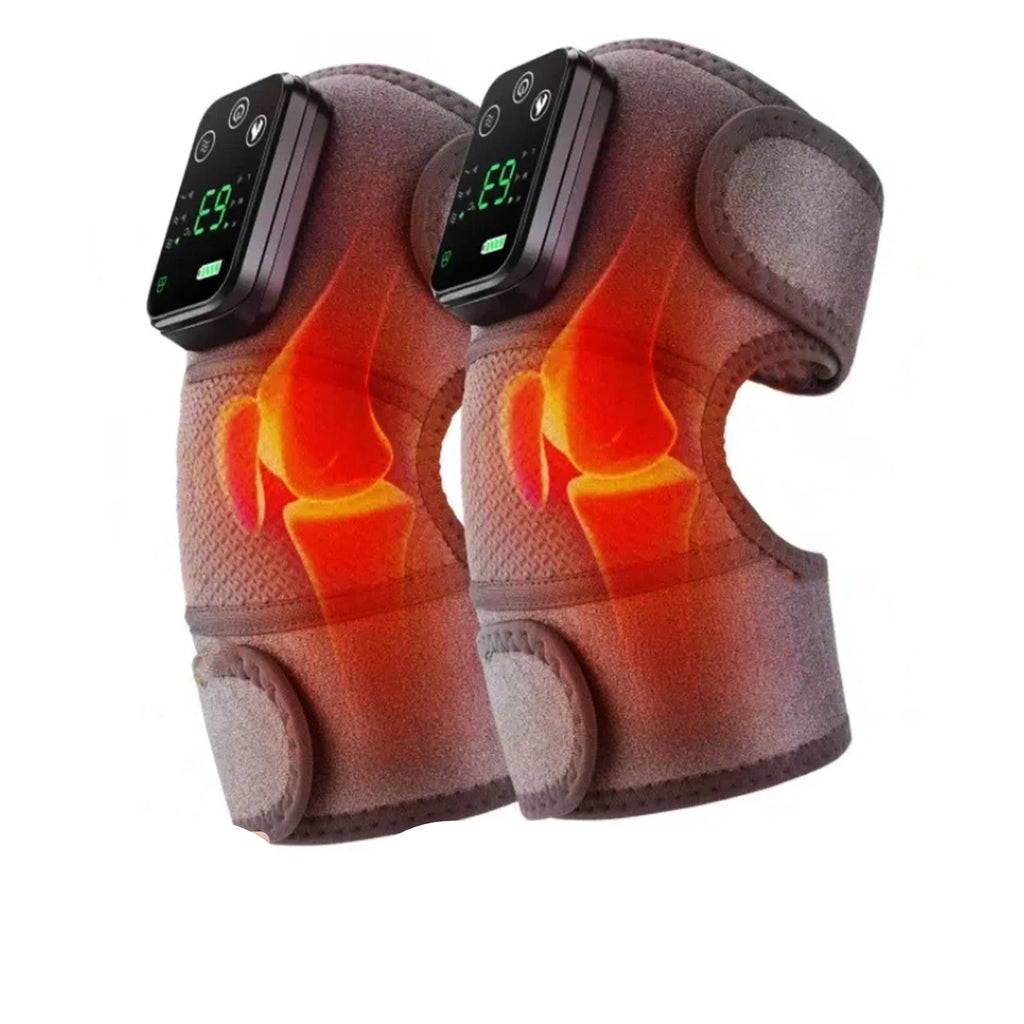 3-in-1 Wireless Heated Massager – Cordless Body Massager for Home Use