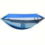 3-in-1 Camping Hammock with Mosquito Net & Awning for Outdoor Relaxation 9