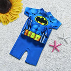 3-in-1 Floating Swimsuit – Stylish, Safe & SPF 50+ Sun Protection-Swimsuit-Unique Casa-Batman-1-2 years (80-90 cm)-Unique Casa