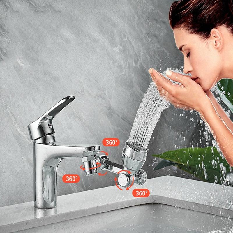 360° Rotatable Faucet – Flexible Faucet for Kitchen & Laundry