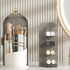 360° Rotating Acrylic Makeup Organizer - Premium Material for Vanity & Dressing Table