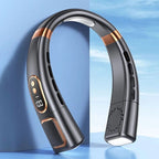 360° Cooling Digital Neck Fan – Hands-Free Refreshment for Any Adventure-Neck Fan-Unique Casa-Black-Unique Casa