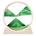 3D Moving Sand Art Glass Decoration – Tranquil Wall Art for Home Decor 10