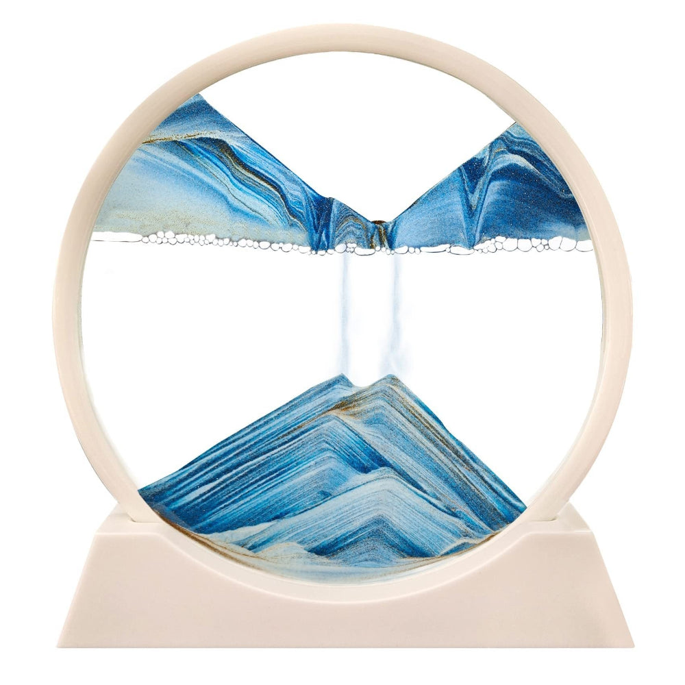 3D Moving Sand Art Glass Decoration – Tranquil Wall Art for Home Decor 11