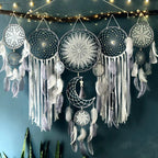 Bohemian Dreamcatcher Set – Artistic Wall Decor for a Free-Spirited Vibe-Home Decor-Unique Casa-Unique Casa