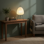 Modern Floor Lamp with Rice Paper Shade – Elegant Standing Lamp for Home