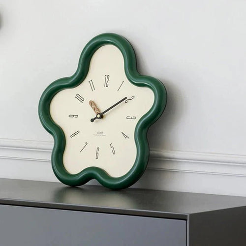 3D Flower Pendulum Wall Clock – Artistic Floral Design for Bedroom and Living Room-Wall Clocks-Unique Casa-Unique Casa
