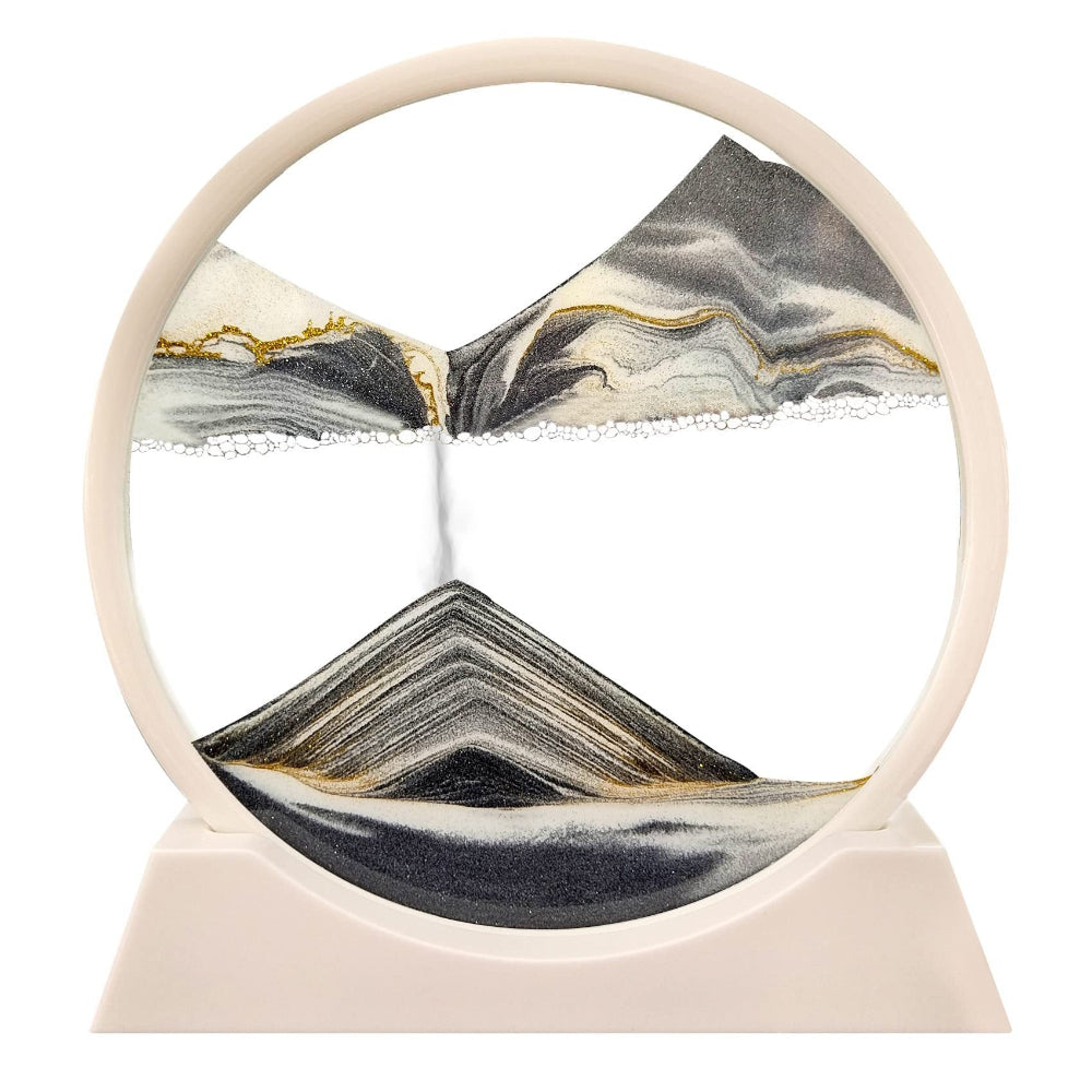 3D Moving Sand Art Glass Decoration – Tranquil Wall Art for Home Decor 14
