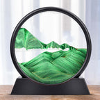 3D Moving Sand Art Glass Decoration – Tranquil Wall Art for Home Decor 12