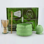4-Piece Matcha Tea Set – Bowl, Whisk, and Tools for Traditional Preparation