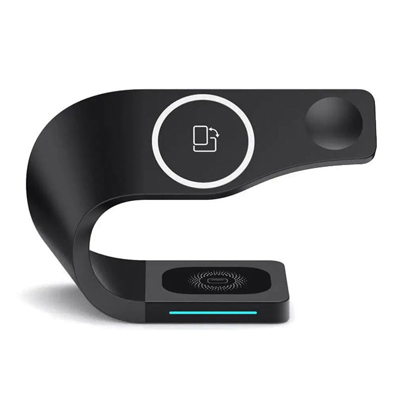 4-in-1 Charging Station – Multi-Device Charger for Phones, Watches & Earbuds