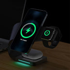 4-in-1 Charging Station – Multi-Device Charger for Phones, Watches & Earbuds