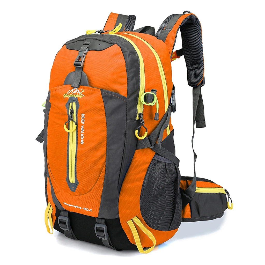 40L Waterproof Travel Backpack – Adjustable Design for Hiking & Outdoor Adventures