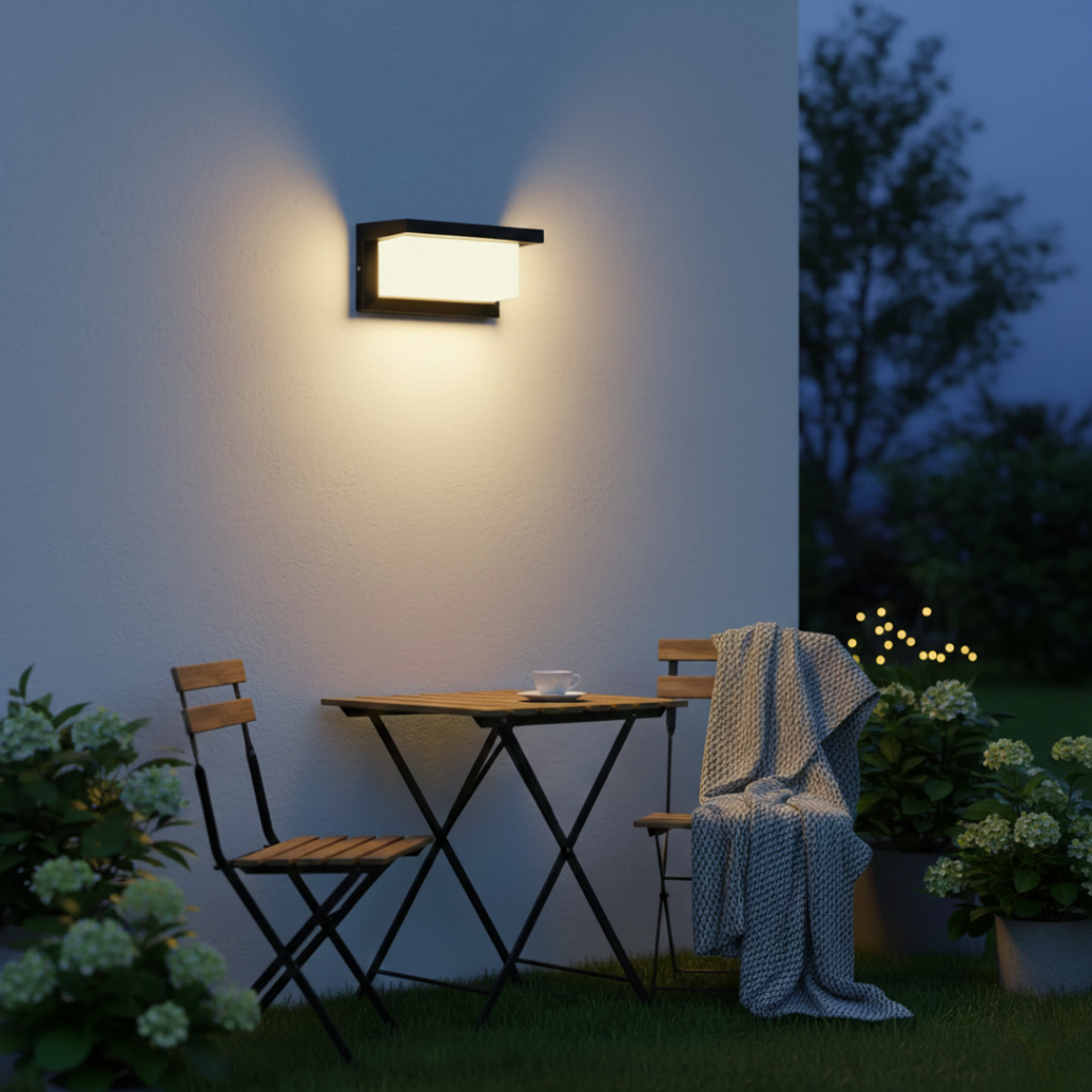 Outdoor Motion Sensor Wall Light – Energy-Efficient LED Garden Lamp