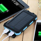 500000mAh Solar Charger Waterproof Power Bank - Portable & Durable for Outdoor Adventures