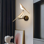 Bird Wall Light with Perched Design – Modern LED Lamp for Bedroom and Hallway
