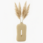 Square Papermache Plant Pot – Natural Tone