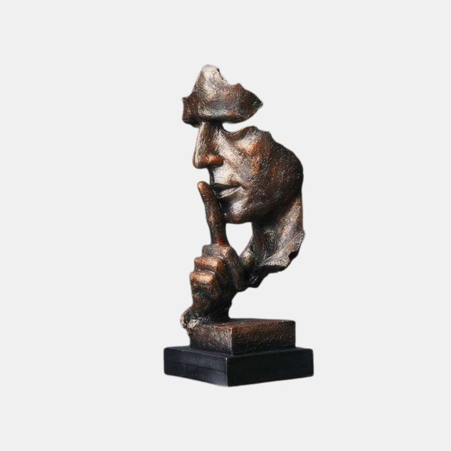 Abstract Statue – Modern Artistic Decor for Meditation & Mindfulness