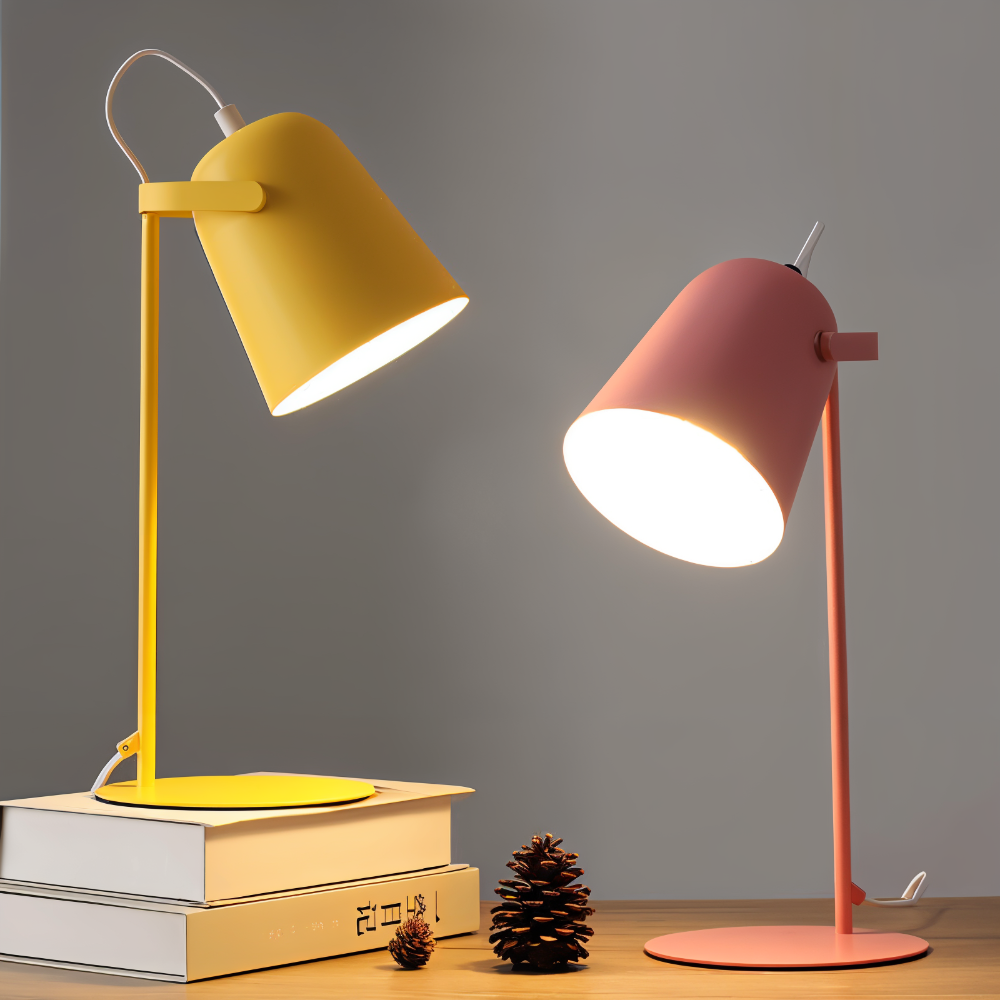Adjustable Desk Lamp with Rotating Shade – Modern Lighting for Study Room 3