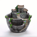 Antique Architectural Flowerpot – Stylish Tabletop or Patio Decoration