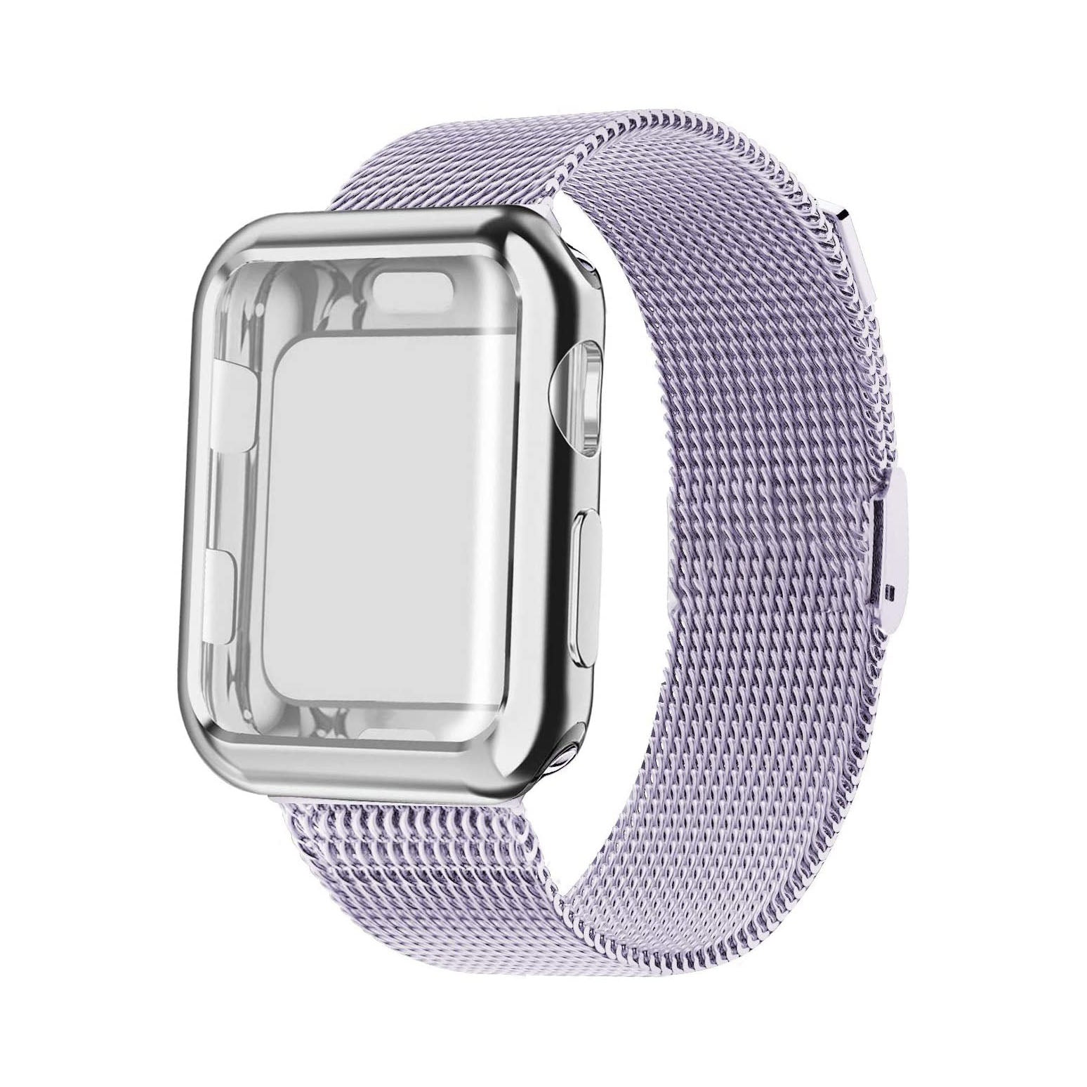 Apple Watch Metal Case Strap - Luxurious, Durable Band for Series 38–45mm