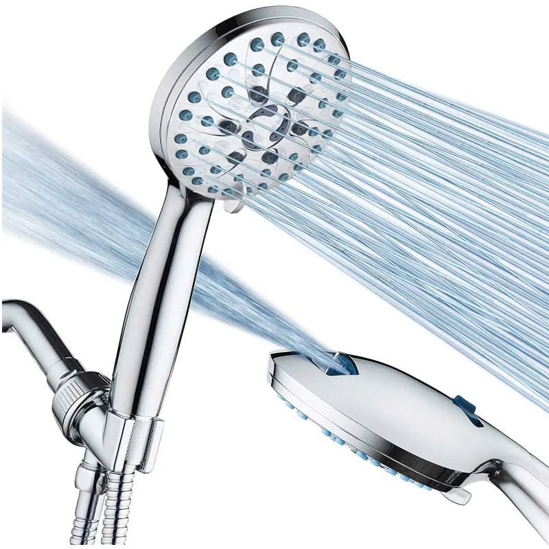 Shower Head with 2-Speed Spray Gun – Convenient & Hygienic Bathing Solution-Unique Casa-Unique Casa