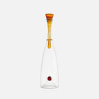 Artisan Hand-Blown Glass Carafe – Stylish Dining Table Accent-Carafes-Unique Casa-Unique Casa