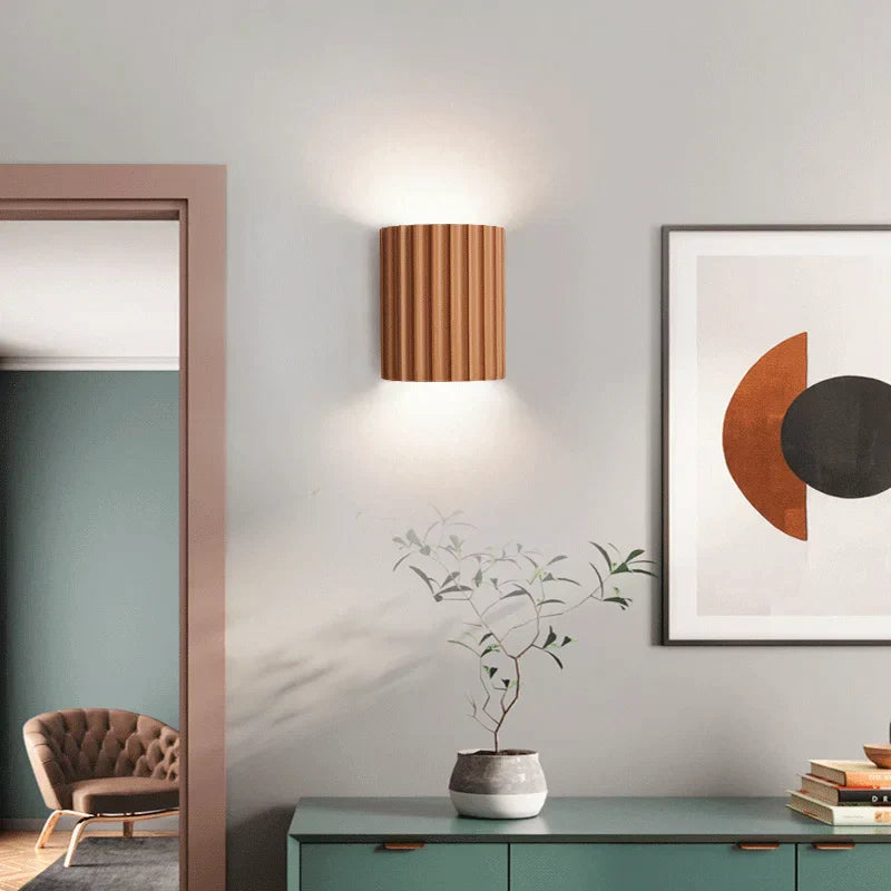 Artistic Resin Wall Sconce Lighting – Modern LED Wall Lamp for Home 1