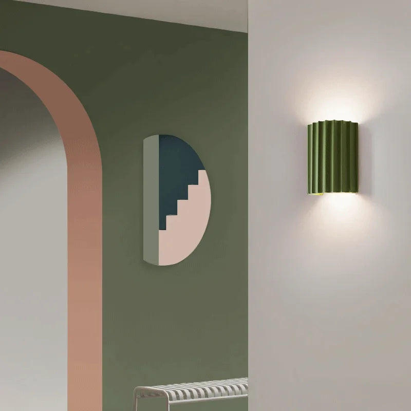 Artistic Resin Wall Sconce Lighting – Modern LED Wall Lamp for Home 2