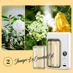 Automatic Aromatherapy Humidifier - Silent Mist & LED Design for Bedroom Relaxation-Humidifier-Unique Casa-Unique Casa