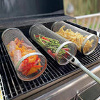 Barbecue Grill Can - Stainless Steel Wire Mesh for Easy Grilling & Smoking