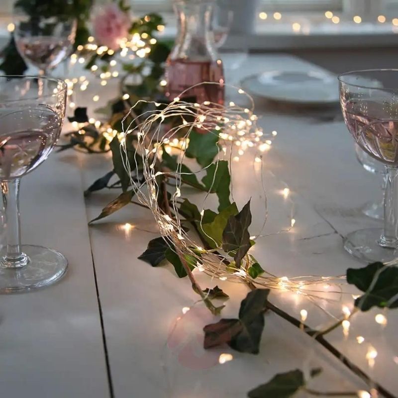 Battery Operated Fairy Lights – Weather-Resistant Twinkle Lights for Outdoor Use 1