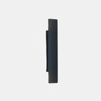 Black Outdoor Wall Lantern - Weather-Resistant LED Light for Gardens 0