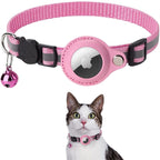 Cat GPS Tracker Collar – Safety, Visibility & Peace of Mind in One Smart Design-GPS Collars-Unique Casa-Pink-Without GPS tracker-Unique Casa