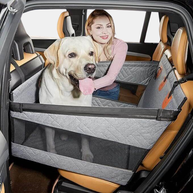 Car Seat Protector for Dogs - Nonslip, Waterproof Mat for Backseat Safety