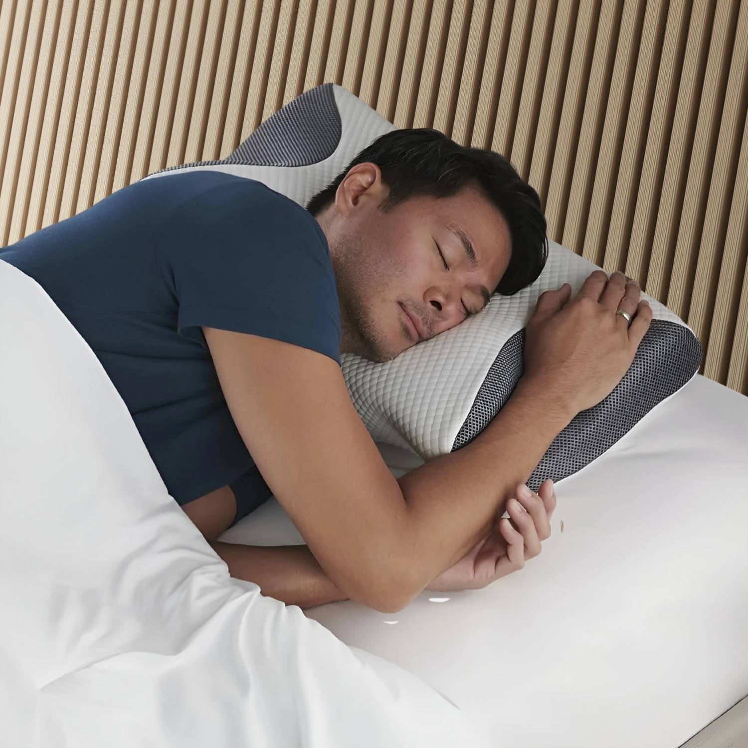Cervical Pillow for Neck Pain Relief – Ergonomic Memory Foam Neck Support 2