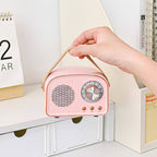 Classic Retro Bluetooth Speaker - Stylish Wireless Sound System with Vintage Radio Design