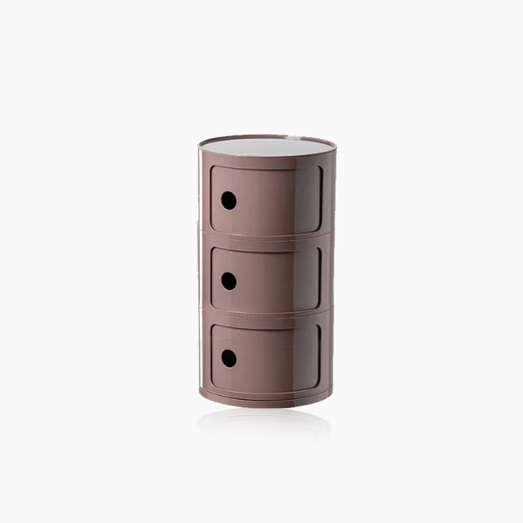 Side Table in Componibili Style – Stylish Barrel-Aged Design for Modern Living-Side Tables-Unique Casa-Unique Casa