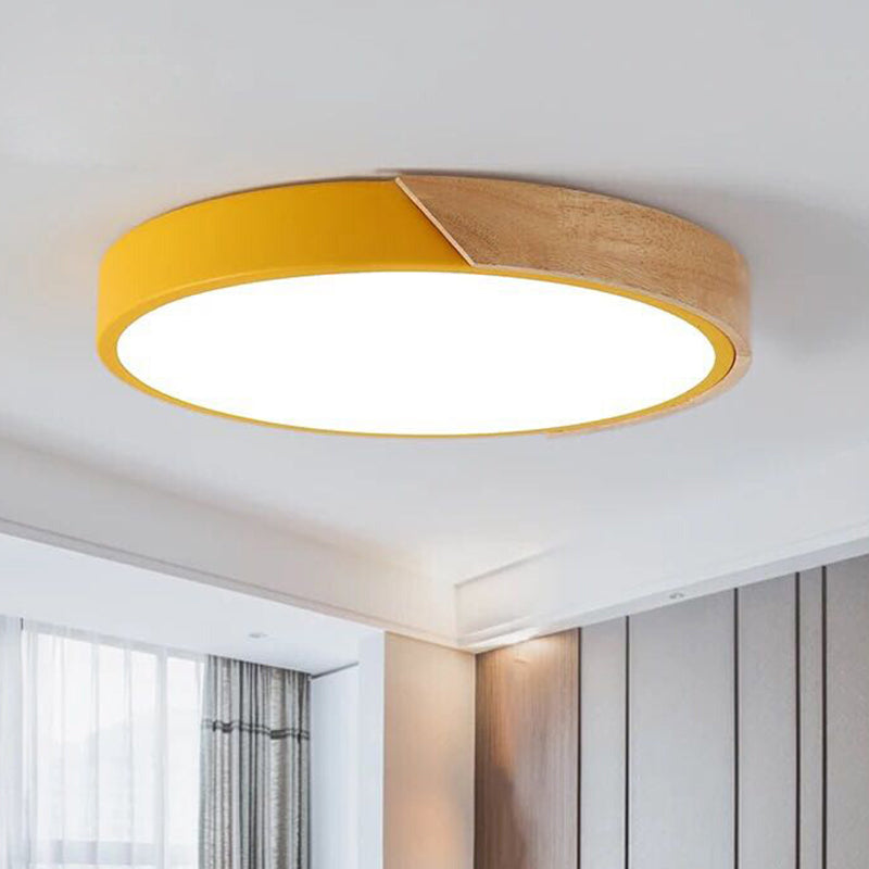 Contemporary LED Ceiling Light Fixture – Durable Acrylic for Bedroom 1