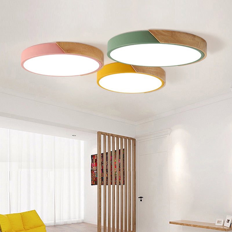 Contemporary LED Ceiling Light Fixture – Durable Acrylic for Bedroom 11