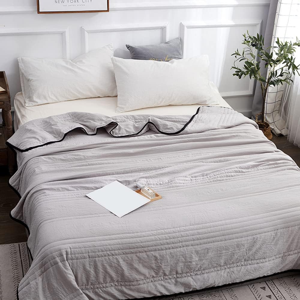 Cooling Blanket with Double-Sided Design – Ideal Summer Comfort for Sleepers 0